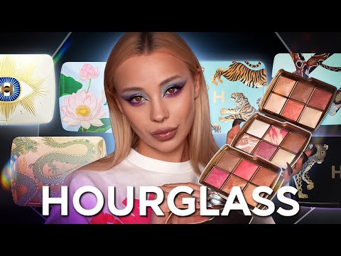 Видео: Обзор палеток для лица Hourglass I Сравнения выпусков 23/24 🪼🐉👁️🐆🪷 🐍