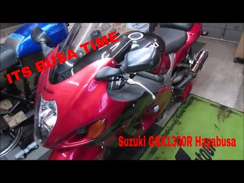Видео: Suzuki GSX1300R Hayabusa — Разборка — Часть 1