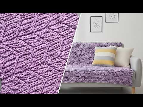 Видео: Бриошь Крючком: Узор, который не отличить от спиц! 🔥 100% Имитация Вязания Спицами