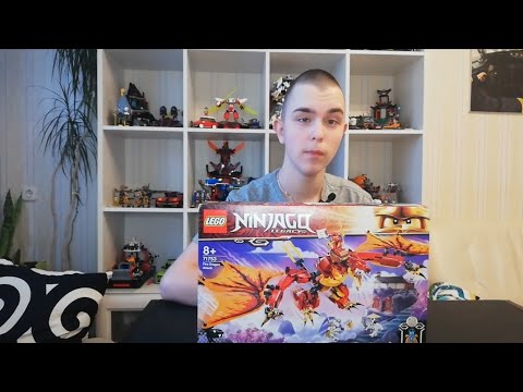 Видео: Сборка и обзор набора LEGО® Ninjago© "Атака огненного дракона" (71753)