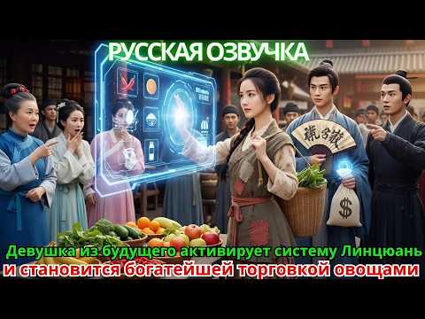 Видео: Девушка из будущего активирует систему Линцюань и становится богатейшей торговкой овощами