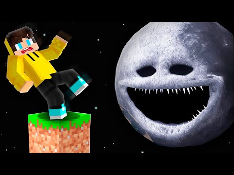 Видео: Я ЗАСТРЯЛ НА ОДНОМ БЛОКЕ С ЛУНА ПРОСНУЛАСЬ В МАЙНКРАФТ!!! | Дими minecraft