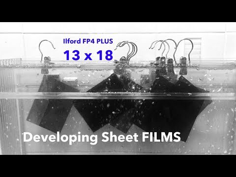 Видео: Как проявлять листовые пленки в кюветах