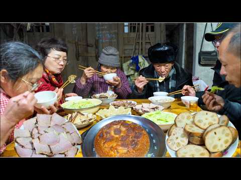 Видео: Легендарное мясо драконьего глаза для празднования китайского Нового года | Традиционная сельская жи