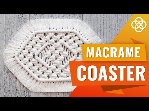 Видео: Салфетка в технике макраме | Macrame DIY | Урок макраме