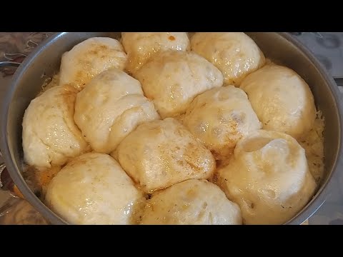 Видео: Пампушки на пару/Немецкий очень старинный рецепт/Deutsche Dampfnudeli ♥️