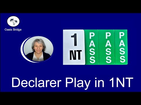 Видео: Игра разыгрывающего в 1NT