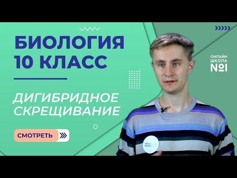 Видео: Урок 25. Дигибридное скрещивание. Биология 10 класс