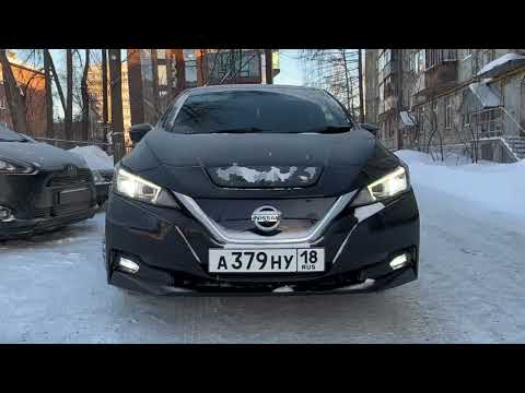 Видео: Nissan Leaf мороз -40 что делать