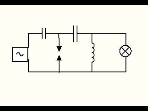 Видео: Обратная мощность резонанса, схема Теслы
