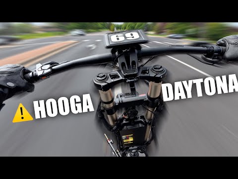 Видео: Езда на электросамокате со скоростью 70 миль в час | Тест на дальность Hooga Daytona