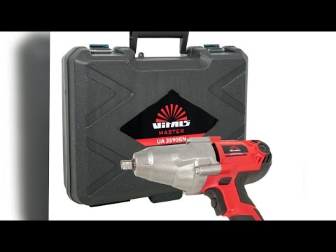 Видео: Розпаковка гайковерта Vitals Master UA 3590GN (100102)