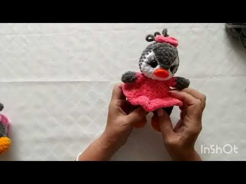 Видео: Мастер класс пингвин крючком!!!