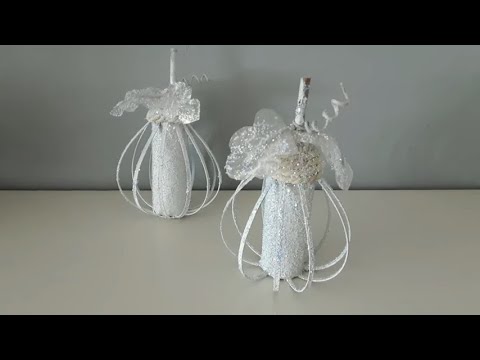 Видео: DIY ❄️ ХРУСТАЛЬНЫЕ ТЫКВЫ  из простых  доступных материалов / ДЕКОР для ДОМА ❄️ДЕЛАЕМ САМИ