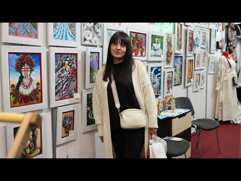 Видео: Виставка HANDMADE-Expo осінь 2025 Вишивка хрестиком 