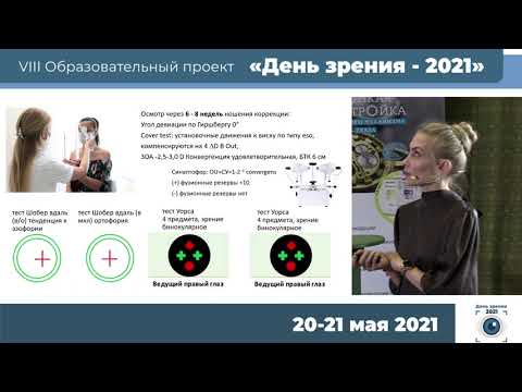 Видео: Хрипченко С.И. - Возможность выбора метода контроля миопии. ОК линзы или бифокальные