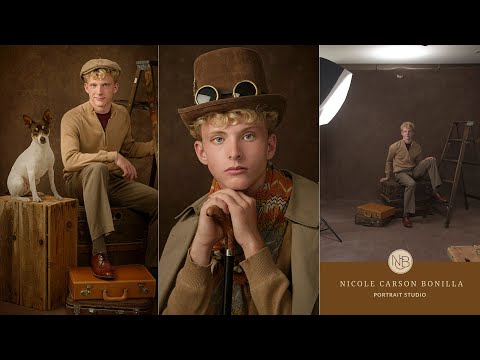 Видео: Освещение в стиле Vanity Fair | Художественная фотосессия | За кулисами | Домашние собаки