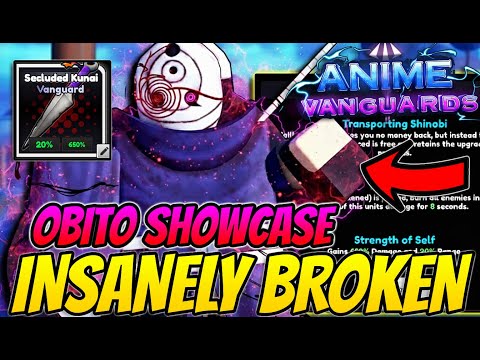 Видео: *НОВЫЙ* фамильяр Авангарда Обито станет мета-героем в обновлении Anime Vanguards 8.5!