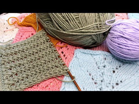 Видео: всего 2 РЯДА и 4 ПЕТЛИ! 💯 классный АЖУРНЫЙ узор СПИЦАМИ. 🔥😍🥰 Knitting patterns