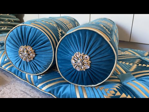 Видео: Көк түстегі пагон құрақымен құралып тігілген қыз жасауы ❤️🌸 .Құрақ. Вышивка . #funny #той #facts