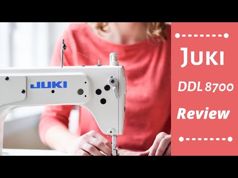 Видео: Обзор Juki DDL 8700 #jukisewingmachine