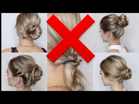 Видео: 5 ИДЕЙ БЫСТРЫХ И КРАСИВЫХ ПУЧКОВ НА ЛЮБОЙ СЛУЧАЙ | 5 UPDO HAIRSTYLES IDEAS FOR LONG/MEDIUM HAIR