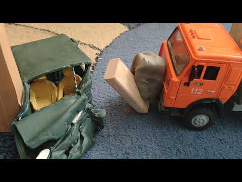 Видео: Краш-тест машины из пластилина 3 | ваз 2114