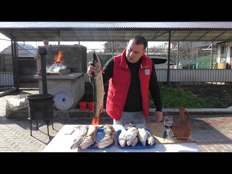 Видео: Рыбный суп. Классический. Рецепт СУПА на дровах.