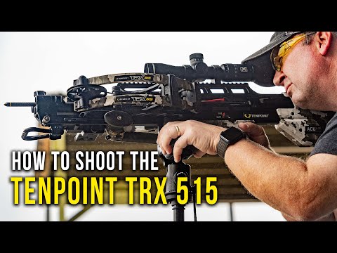 Видео: Как управлять арбалетом TenPoint TRX 515