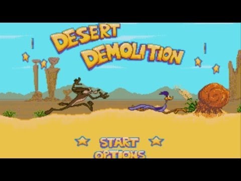 Видео: Полное прохождение (((SEGA))) Desert Demolition