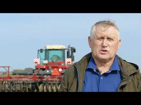 Видео: Тандемная дисковая борона Ростсельмаш DX 850