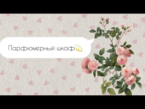 Видео: МОЙ ПАРФЮМЕРНЫЙ ШКАФ ⚡