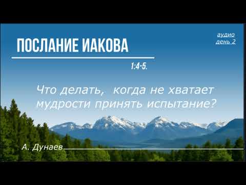 Видео: 04 10 2025 А. Дунаев. Тема: Что делать,  когда не хватает мудрости принять испытание?