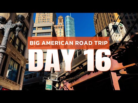 Видео: Большое дорожное путешествие по США. День 16. Чикаго (Chicago).