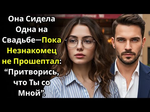 Видео: Она Сидела Одна на Свадьбе—Пока Незнакомец не Прошептал: "Притворись, что Ты со Мной".