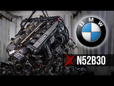 Видео: BMW N52B30 контрактный двигатель