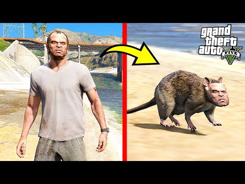 Видео: ТРЕВОР превратился в МЕРЗКУЮ КРЫСУ в GTA 5!