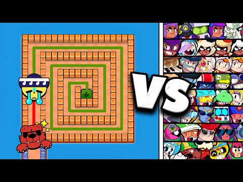 Видео: НИТА БЕАР ПРОТИВ ВСЕХ БРАВЛЕРОВ!💣Кто сможет ВЫБРАТЬСЯ ИЗ ЛАБИРИНТА?