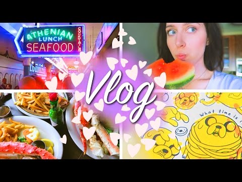 Видео: МОЙ ЛЕТСПЛЕЙ В MINECRAFT / Сиэтл / Неделя Влогов: День #2