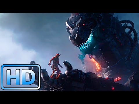 Видео: Мехагодзилла против Гандама / Первому игроку приготовиться (2018)