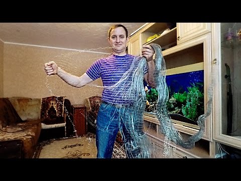 Видео: Кастинговая сеть Накидка - Парашют! Секрет изготовления - 2 часть !!!