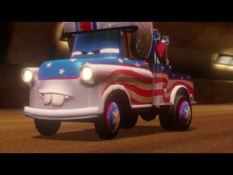 Видео: Тачки 2 (Xbox 360) - Боевой Заезд - 4 круга - Все трассы - Мэтр Каскадер - Чит-коды