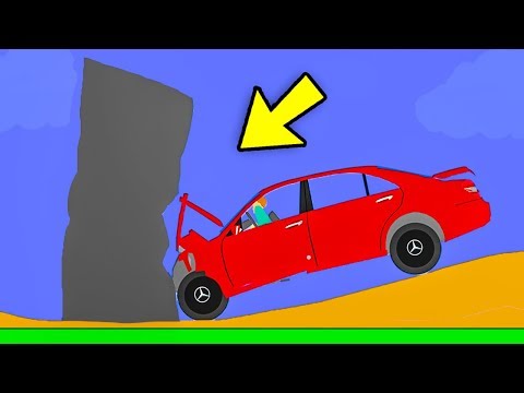 Видео: МЕРСЕДЕС ПРОТИВ ОГРОМНОГО КАМНЯ! САМАЯ БЕЗУМНАЯ АВАРИЯ! СИМУЛЯТОР РАЗРУШЕНИЯ МАШИН В Algodoo