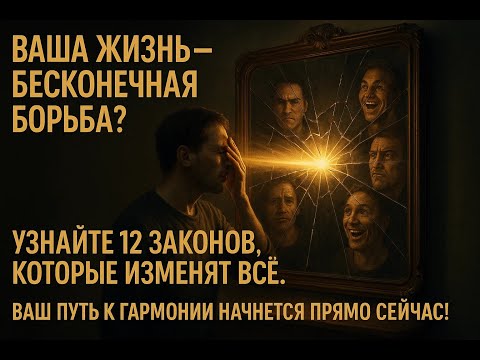 Видео: Эти 12 законов Вселенной изменят вашу жизнь навсегда, если вы осмелитесь их применить