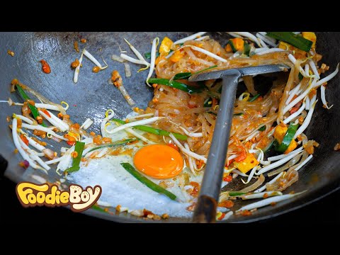 Видео: Вкусная уличная еда в Бангкоке - тайская уличная еда