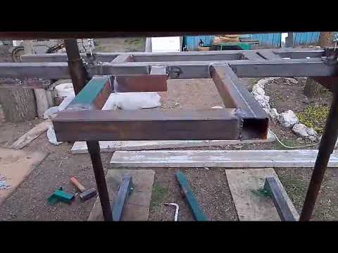 Видео: Подробная сборка ленточной пилорамы 30