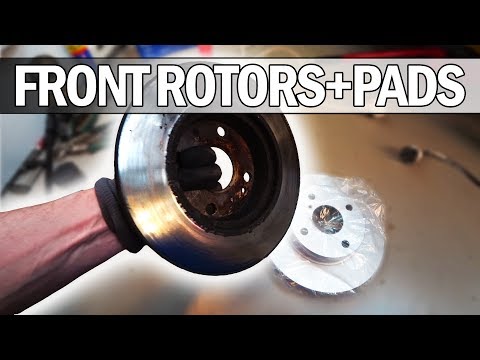 Видео: MX5 NA Miata — Как заменить передние тормозные диски и колодки