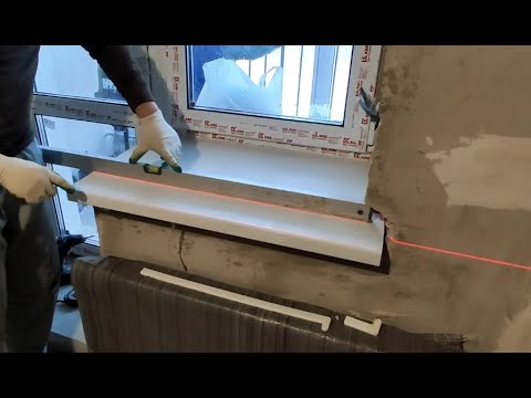 Видео: Установка подоконника, проще не придумаешь!