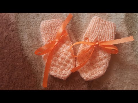 Видео: Варежки (царапки)-спицами