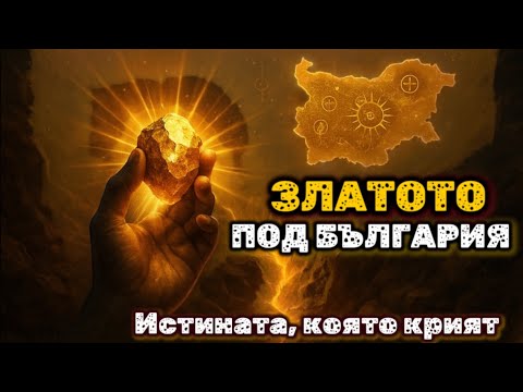 Видео: България лежи върху огромна жила злато. Богатство, за което мълчат!